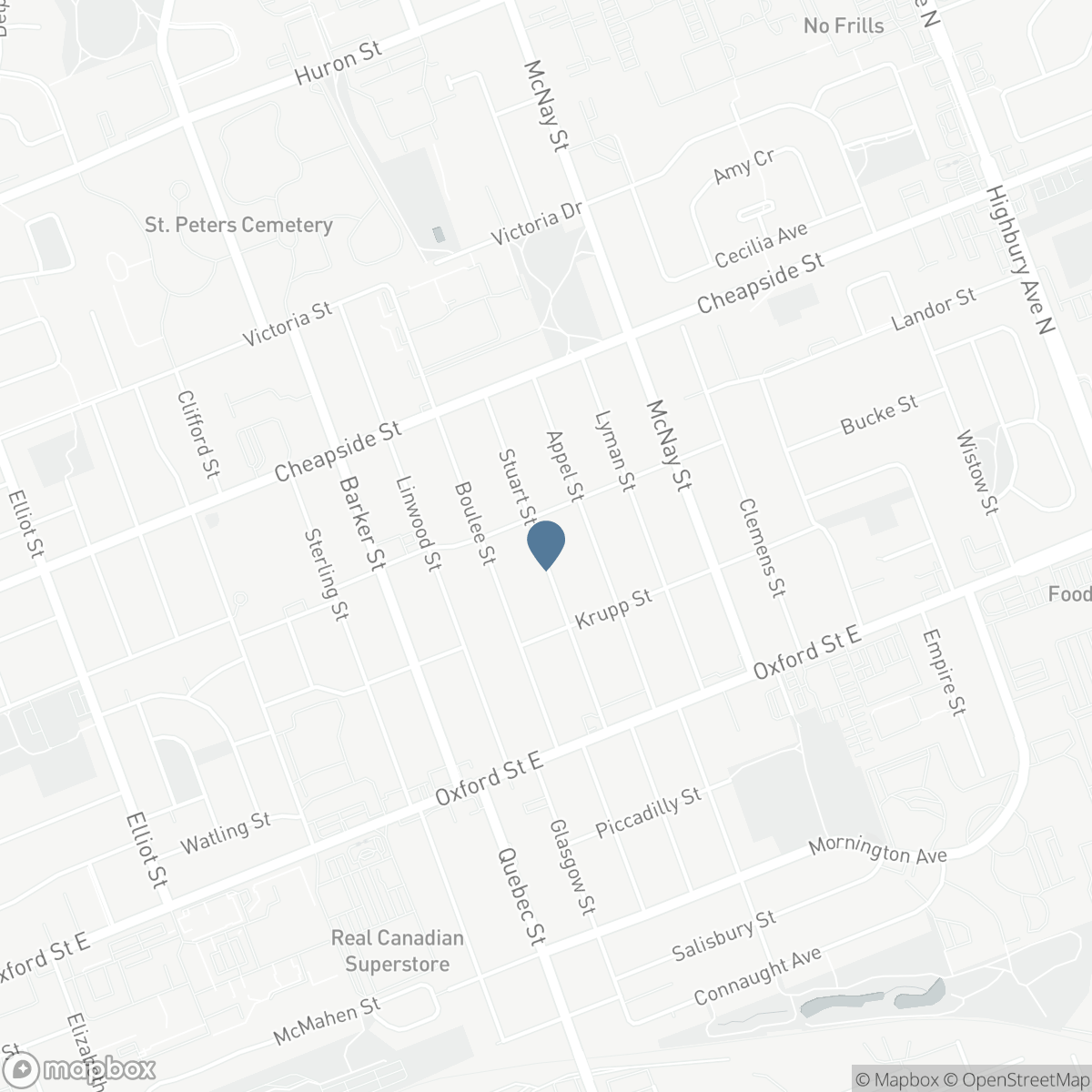78 STUART STREET, London, Ontario N5Y 1S3